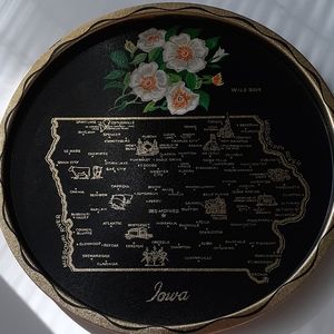 Iowa tin tray